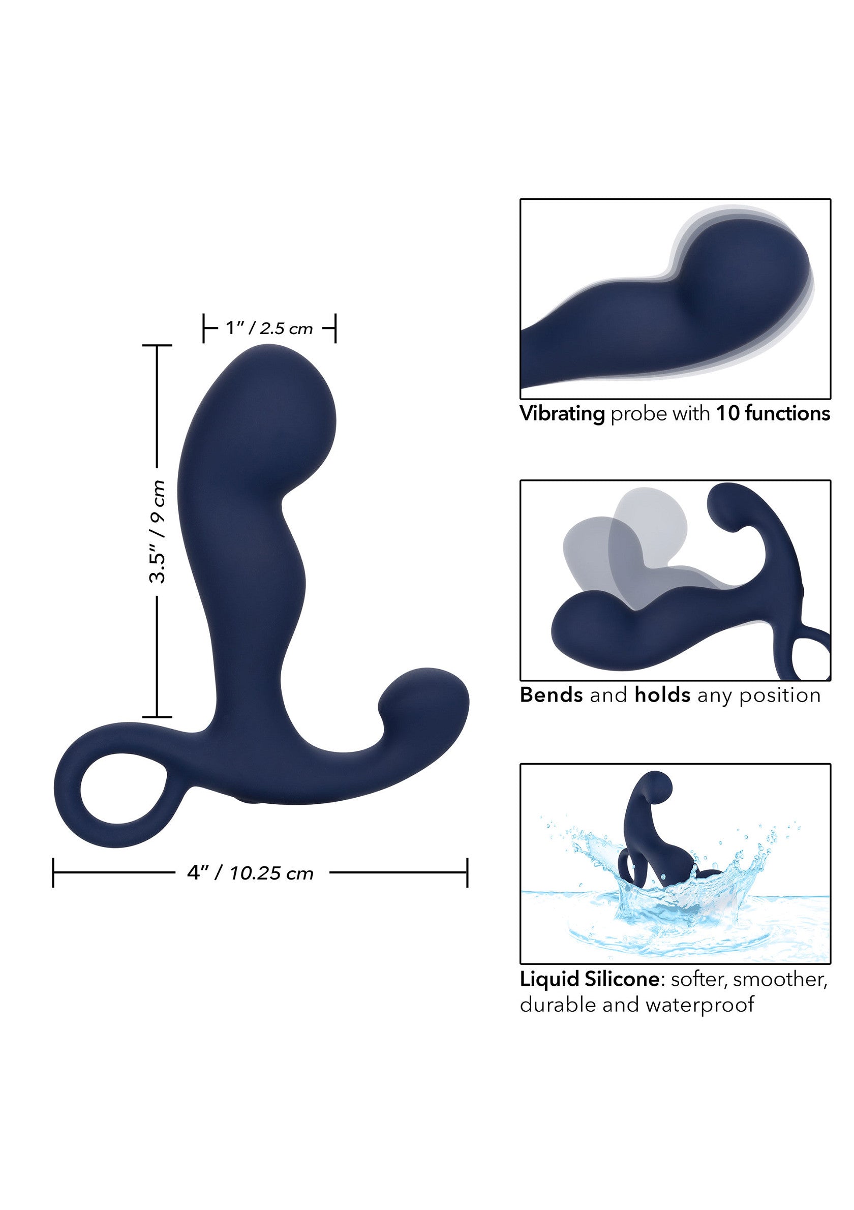 Jouet anal CalExotics Rechargeable Command Probe