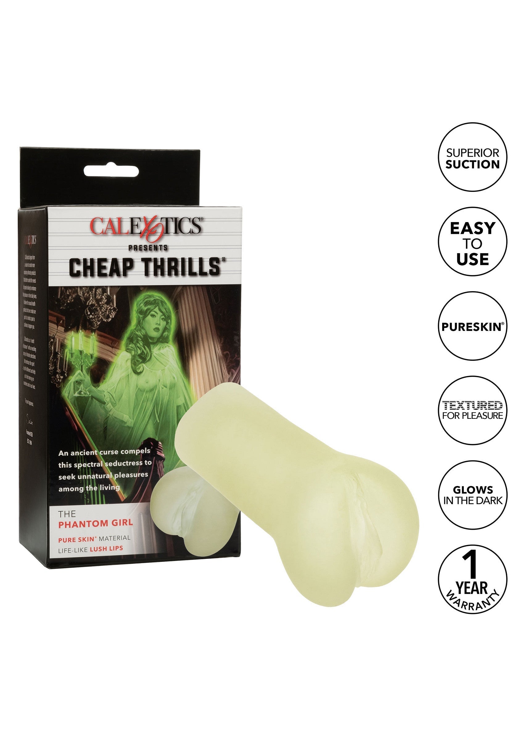 Masturbateur CalExotics Cheap Thrills The Phantom Girl
