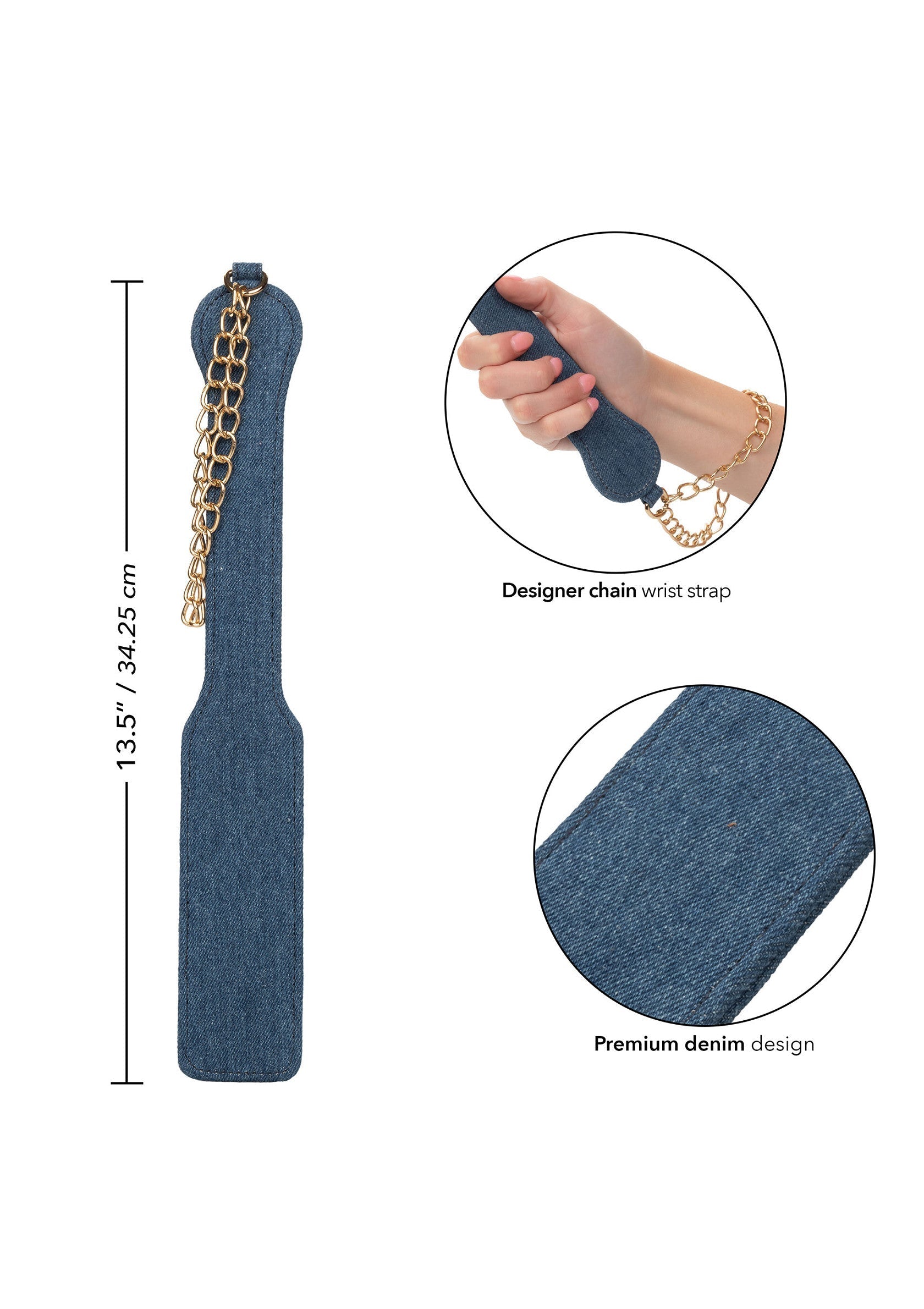 Accessoire BDSM CalExotics Ride Em Denim Paddle