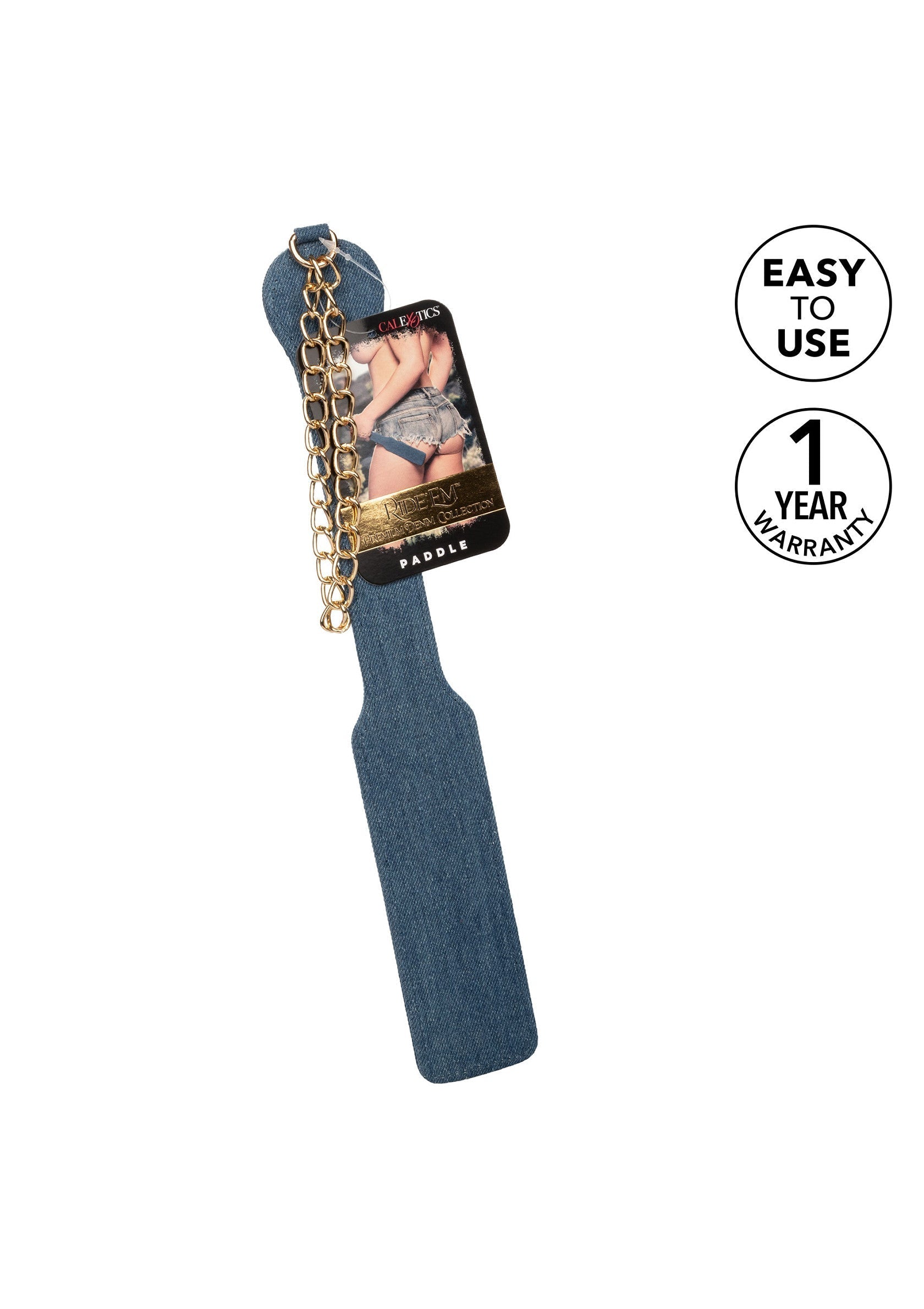 Accessoire BDSM CalExotics Ride Em Denim Paddle