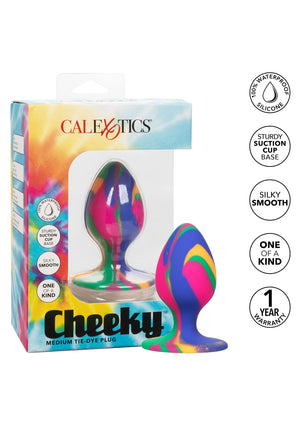Jouet anal CalExotics Cheeky Medium Tie-Dye Plug