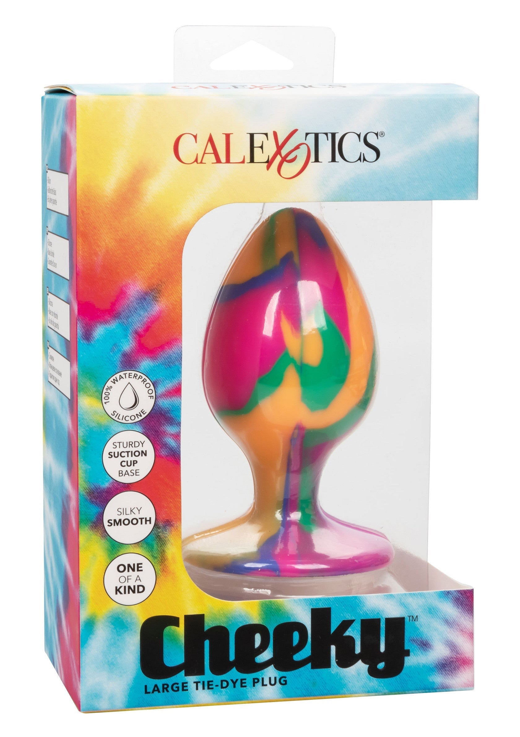 Jouet anal CalExotics Cheeky Large Tie-Dye Plug