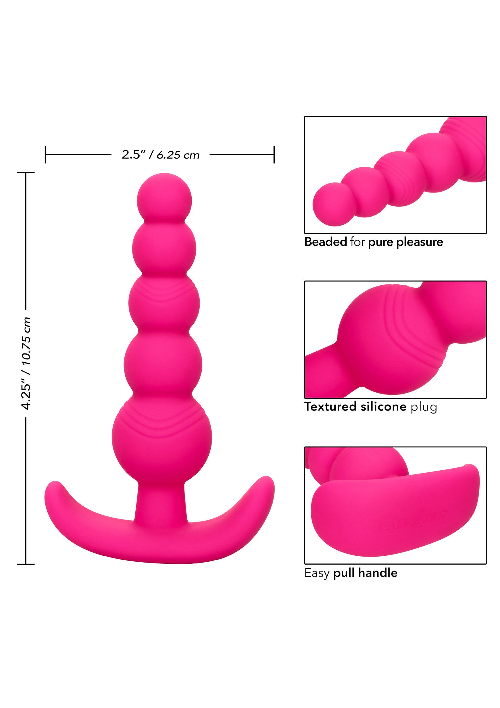 Jouet anal CalExotics Cheeky X-5 Beads