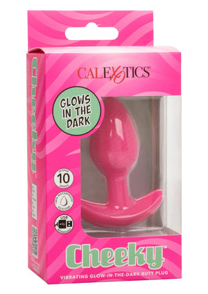 Jouet anal CalExotics Cheeky Glow Vibrating Plug S
