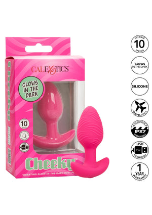 Jouet anal CalExotics Cheeky Glow Vibrating Plug S