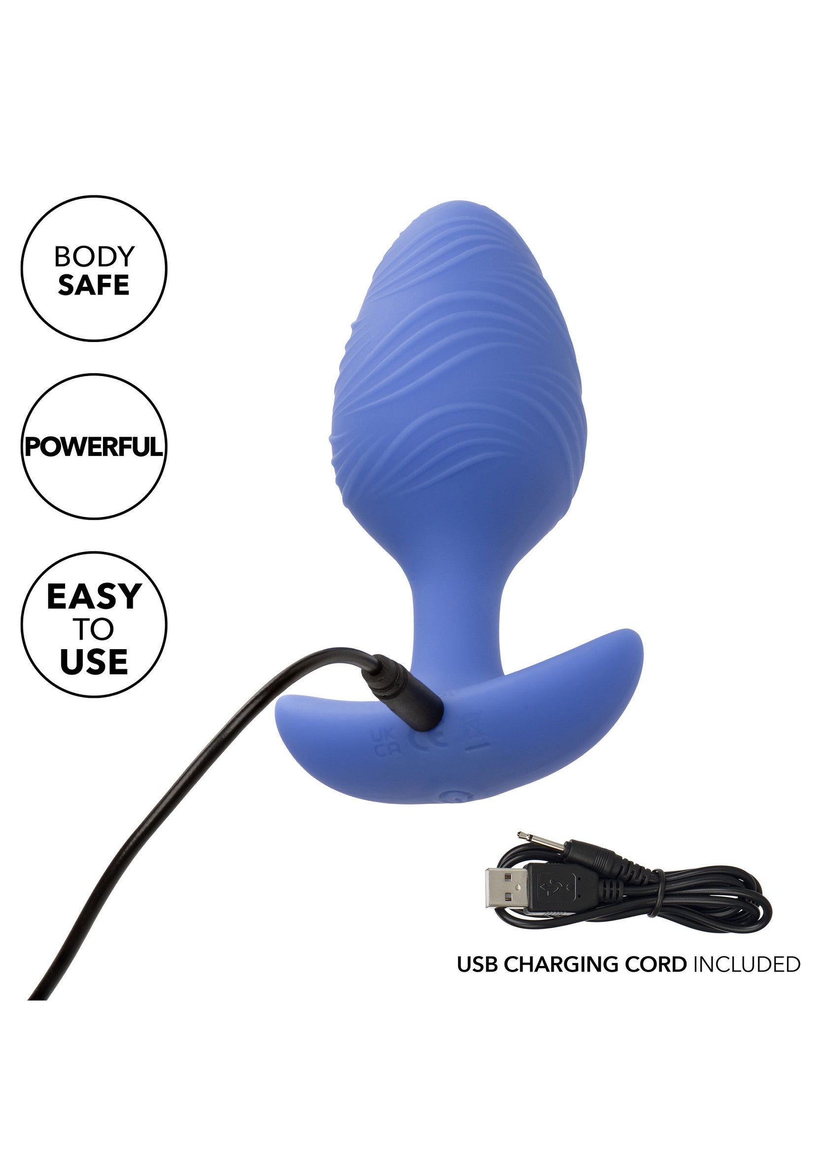 Jouet anal CalExotics Cheeky Glow Vibrating Plug L
