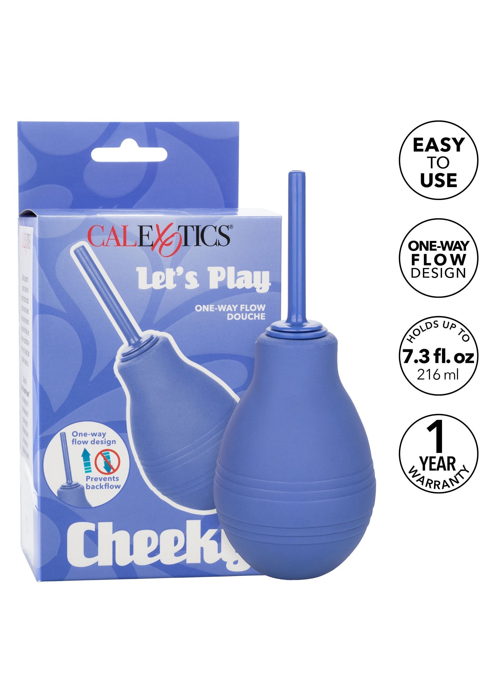 Jouet anal CalExotics Cheeky One-Way Flow Douche