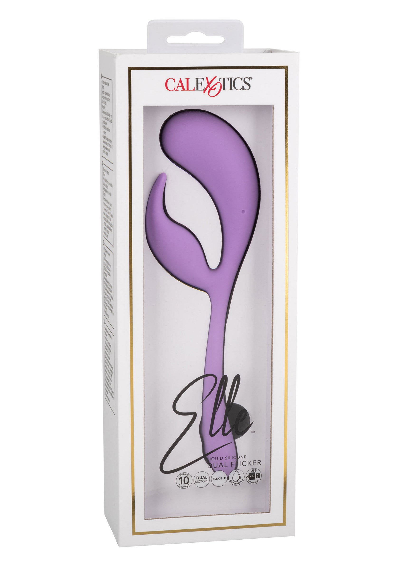 Vibromasseur CalExotics Liquid Silicone Dual Flicker