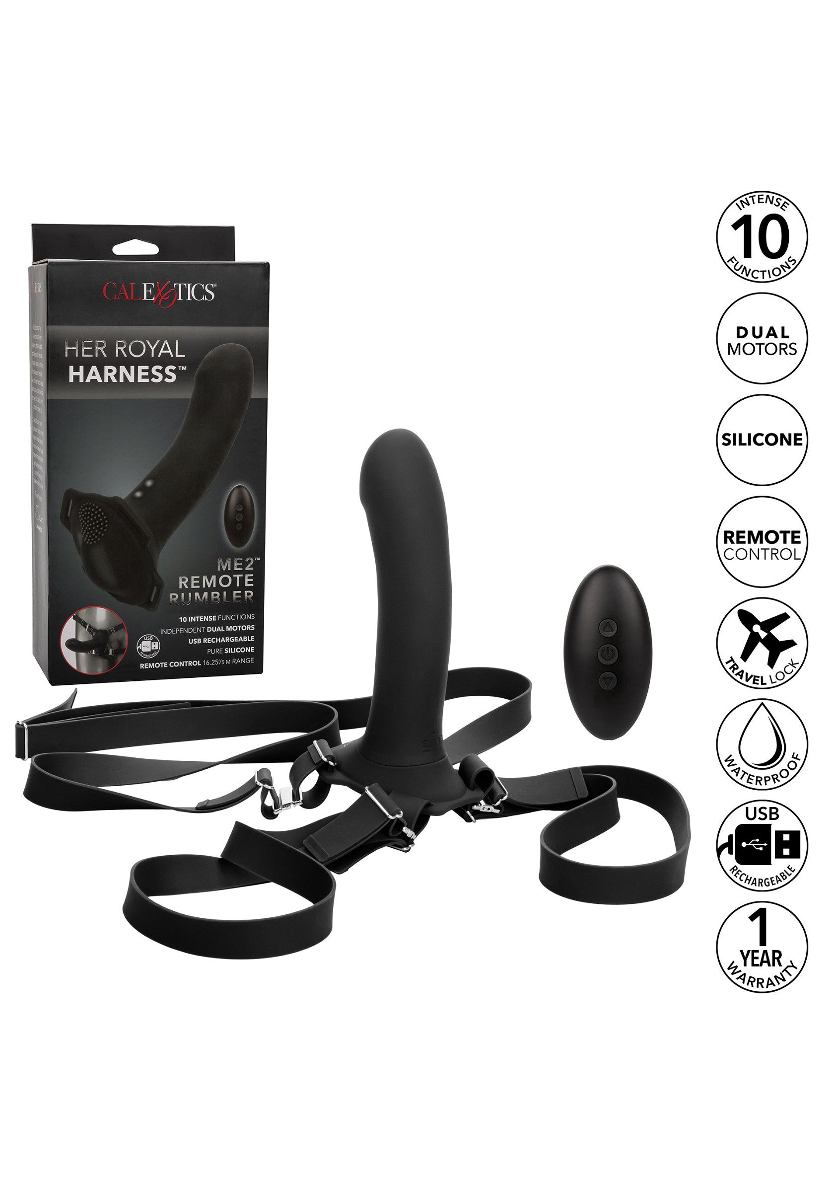 Gode-ceinture CalExotics Me2 Remote Rumbler