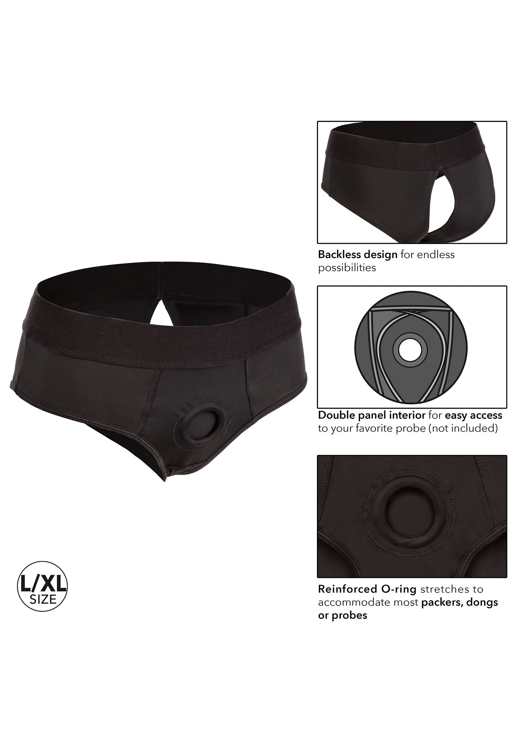 Gode-ceinture CalExotics Backless Brief