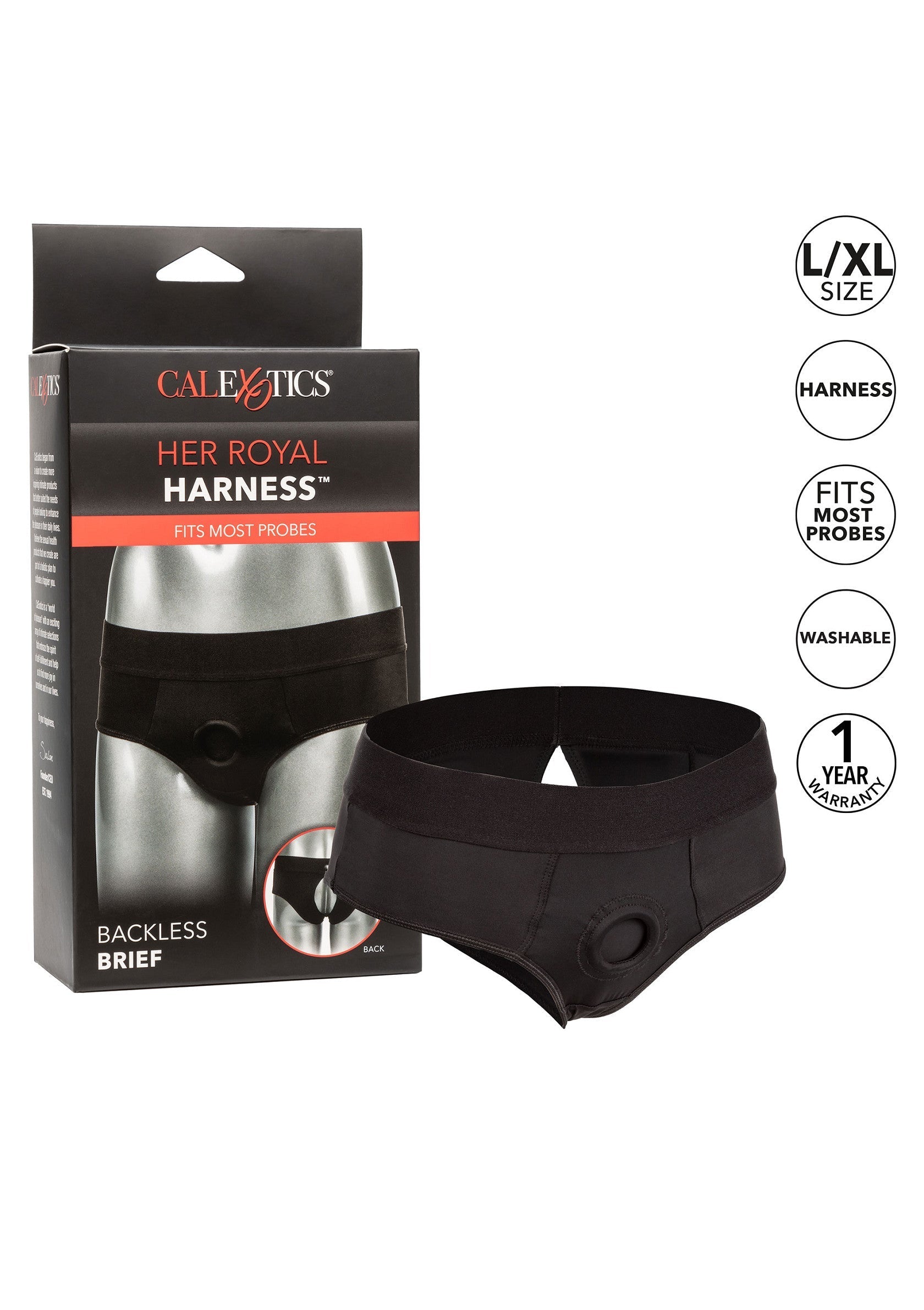Gode-ceinture CalExotics Backless Brief