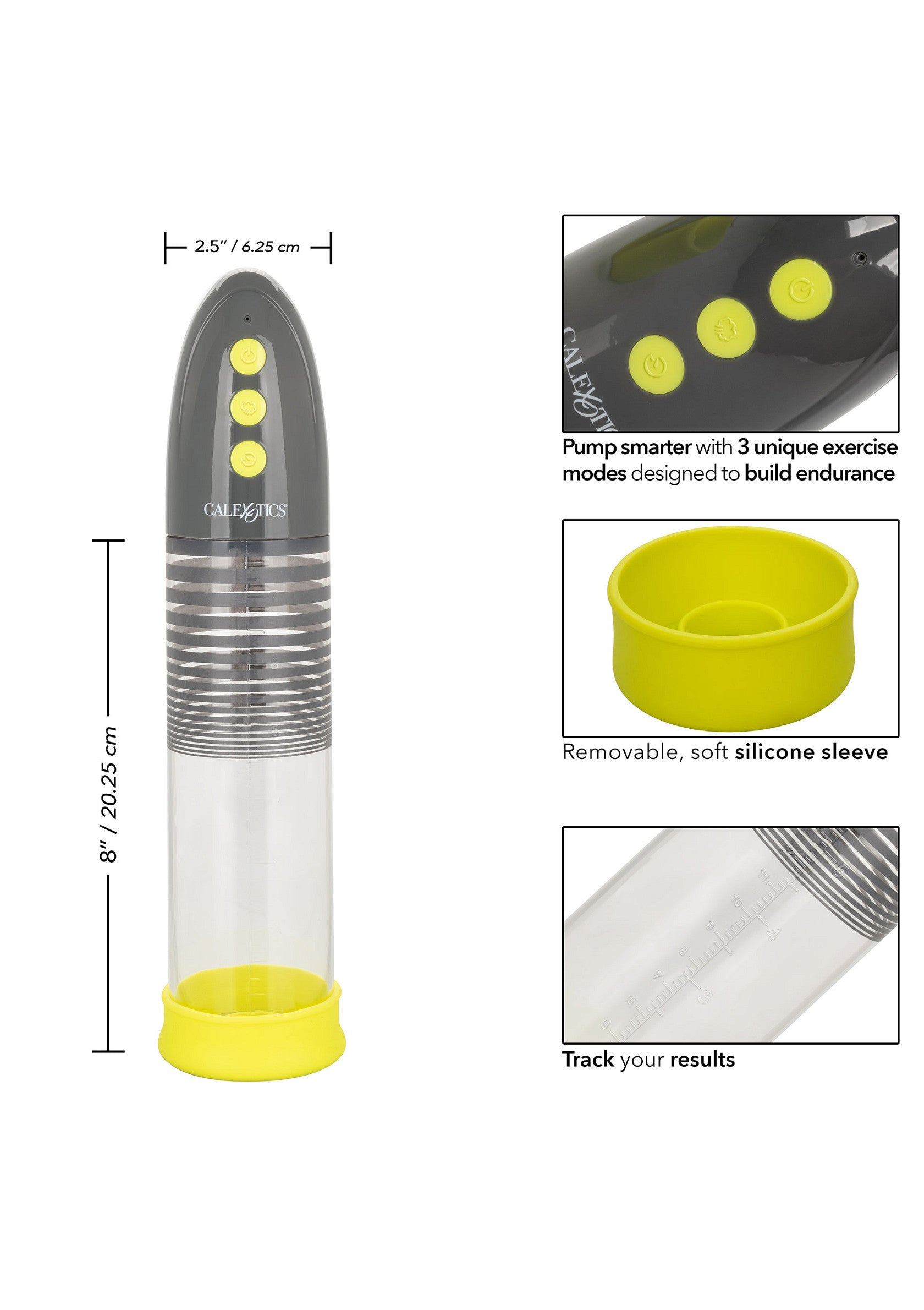 Performance masculine CalExotics Link Up Rechargeable Pump