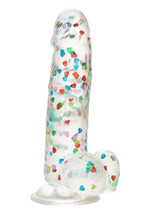 Dildo CalExotics I Love Dick Heart Filled Dong