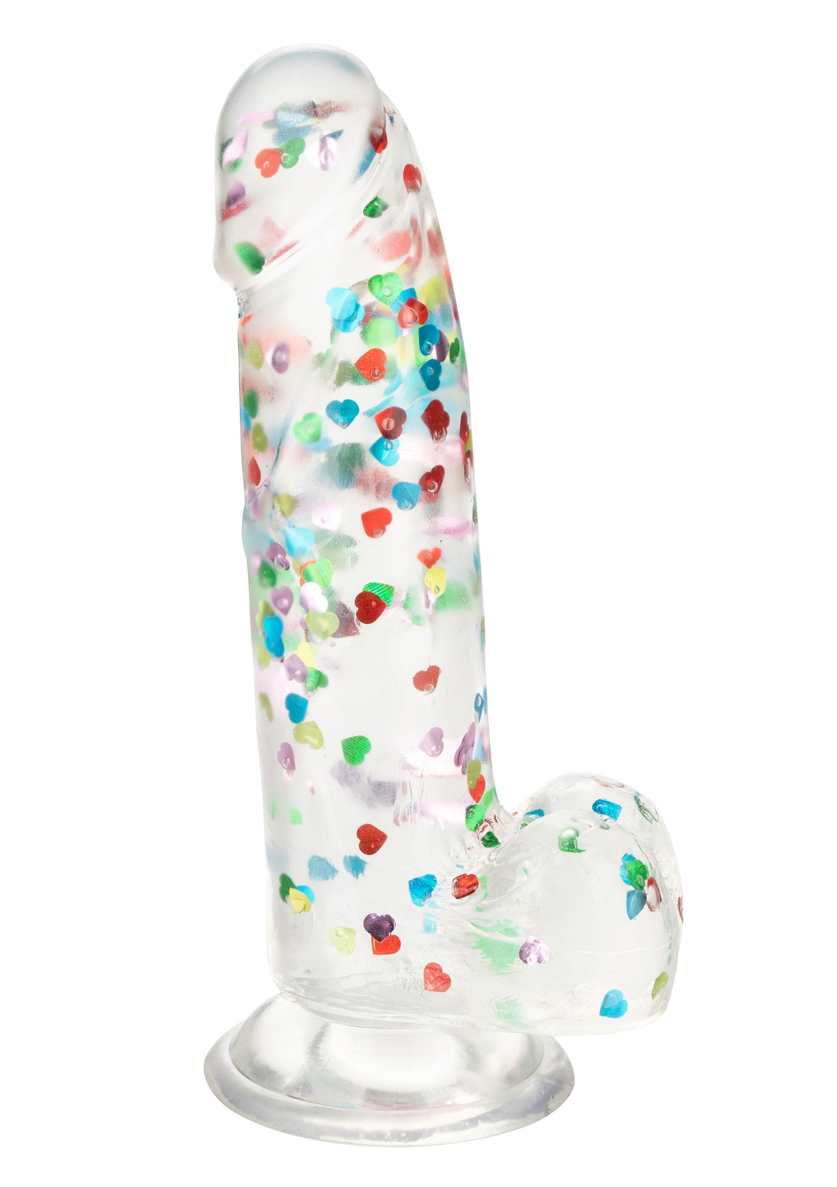 Dildo CalExotics I Love Dick Heart Filled Dong