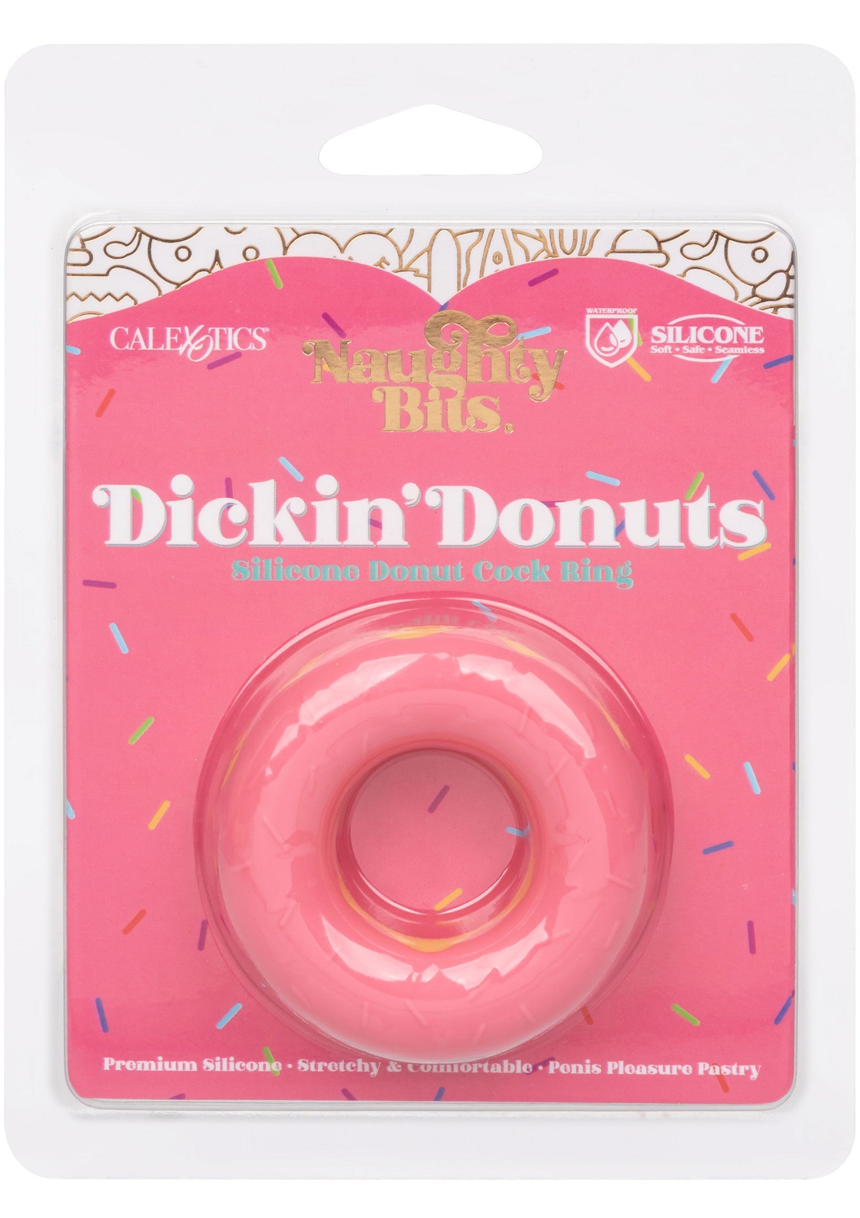 Performance masculine CalExotics Dickin Donuts Silicone CRing