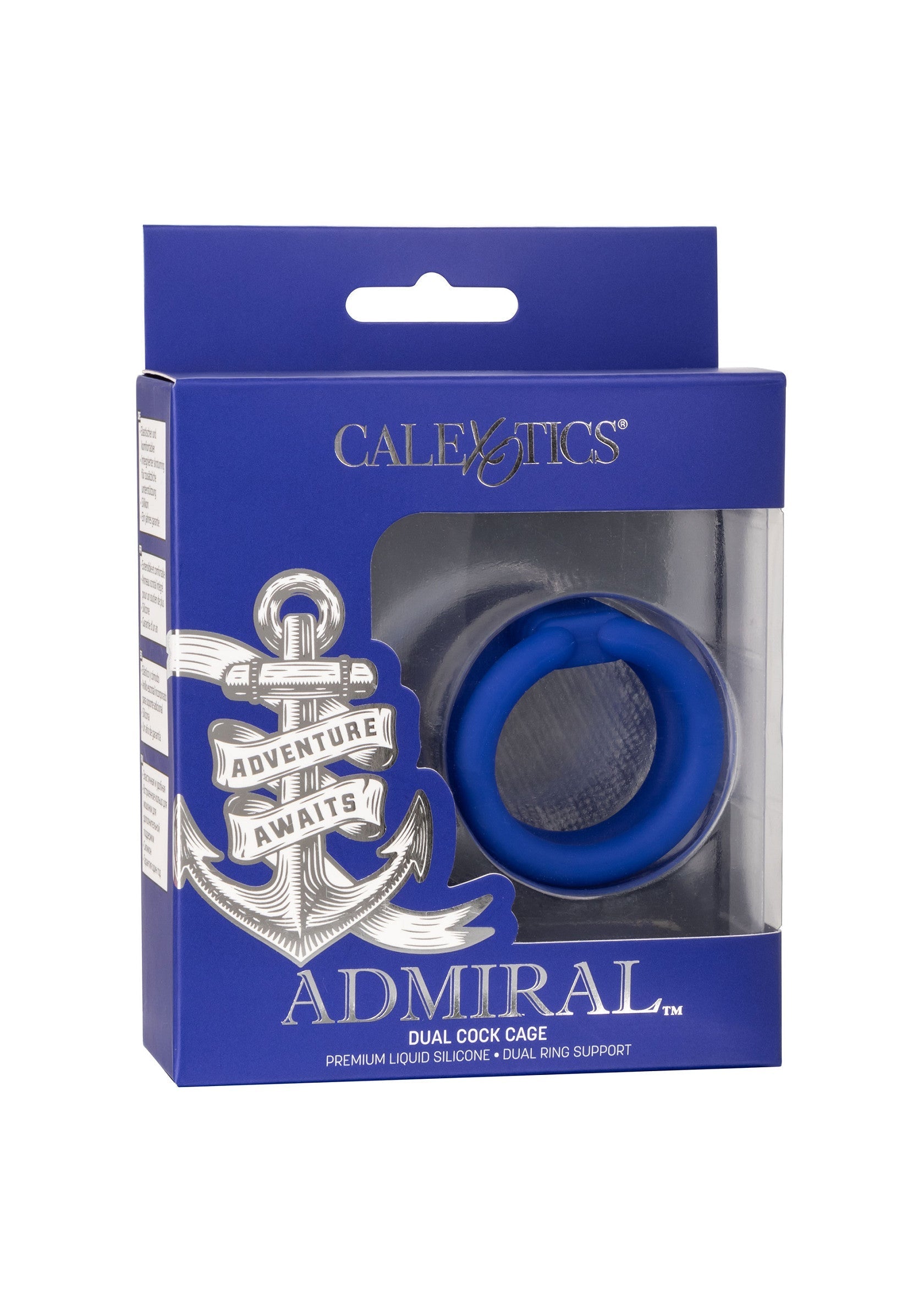 Performance masculine CalExotics Admiral Dual Cock Cage