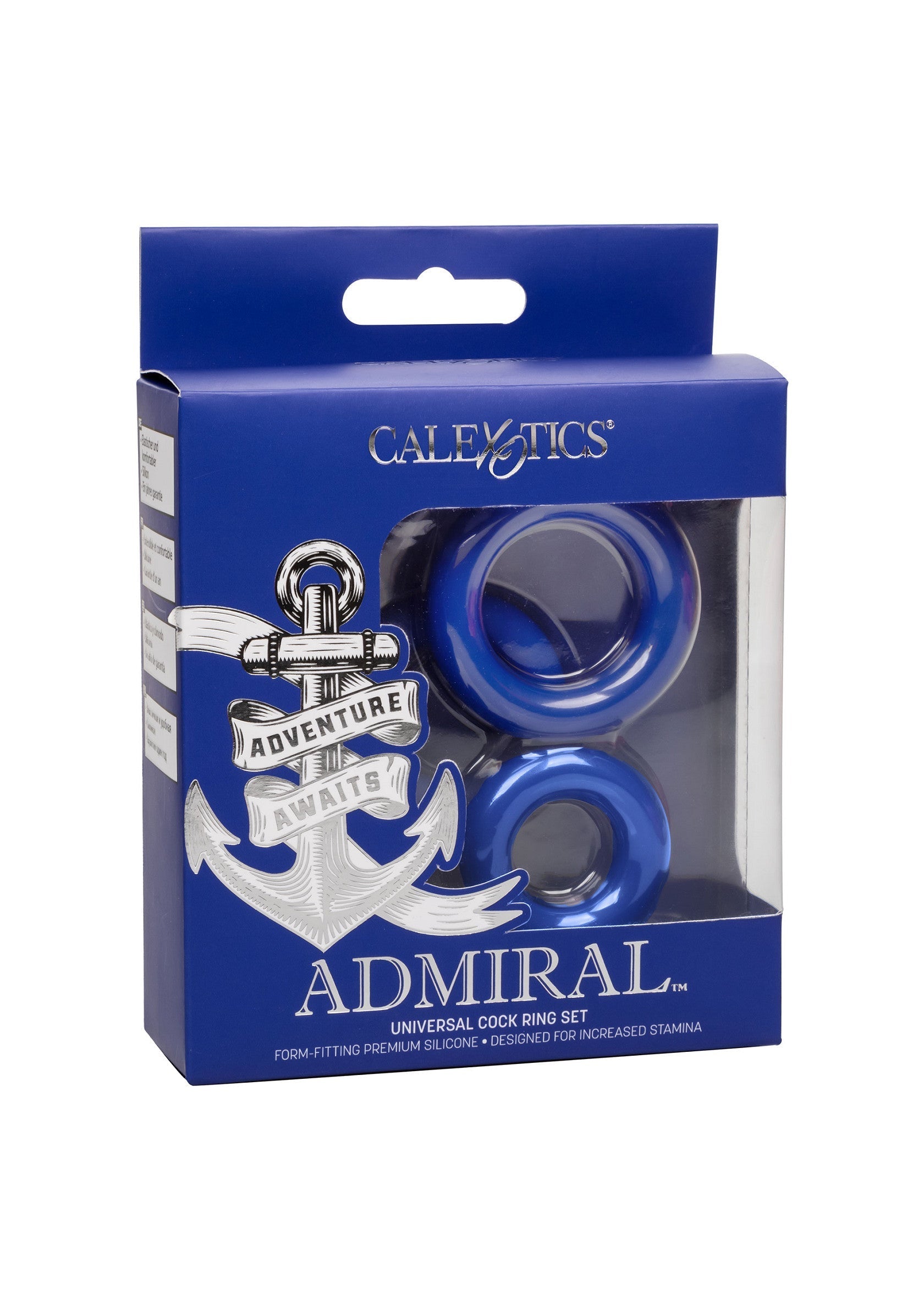 Performance masculine CalExotics Admiral Cock Ring Set
