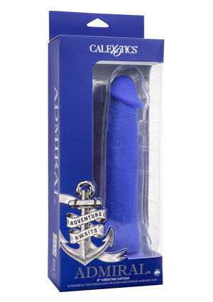Dildo CalExotics Admiral 8 Vibrating Captain