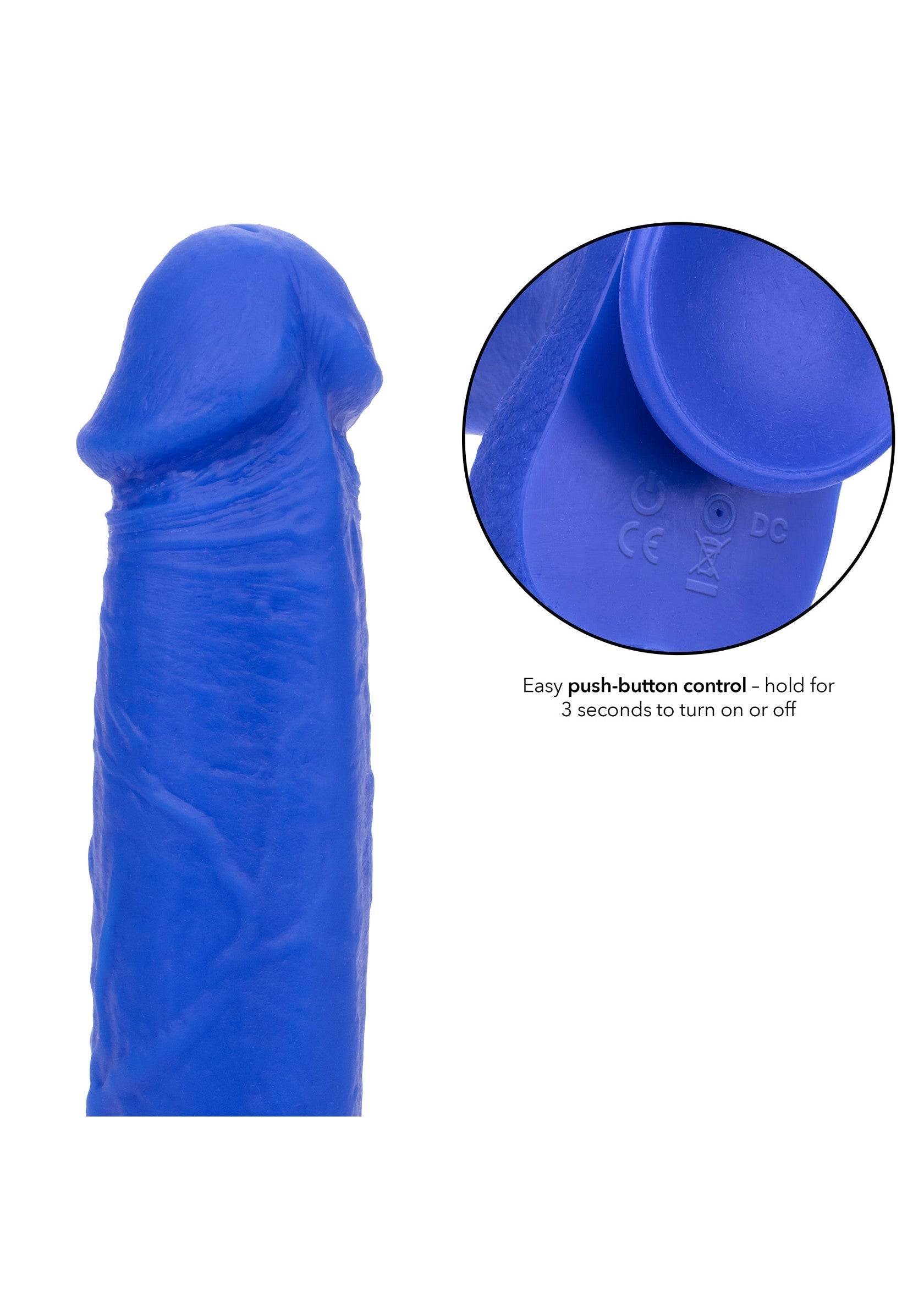 Dildo CalExotics Admiral 8 Vibrating Captain