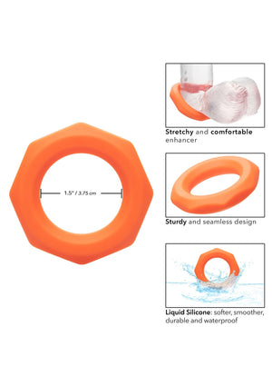 Performance masculine CalExotics Alpha Sexagon Ring