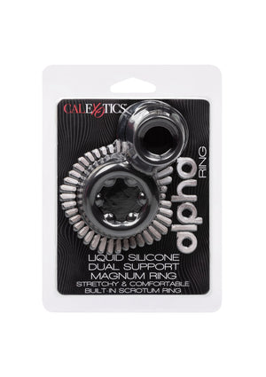 Performance masculine CalExotics Alpha Dual Magnum Ring