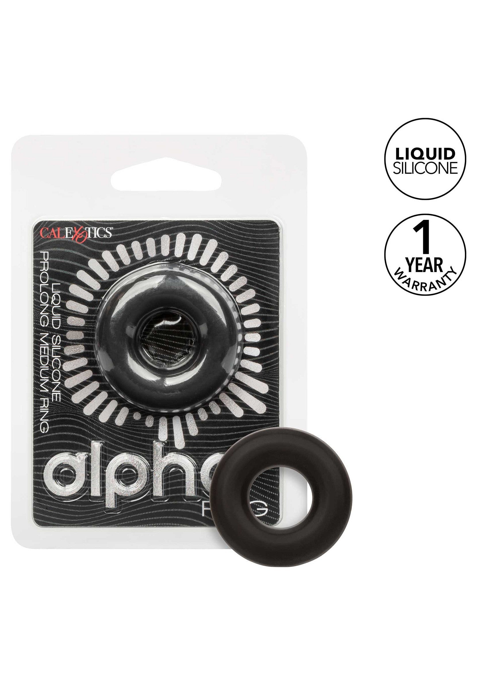 Performance masculine CalExotics Alpha Prolong Medium Ring