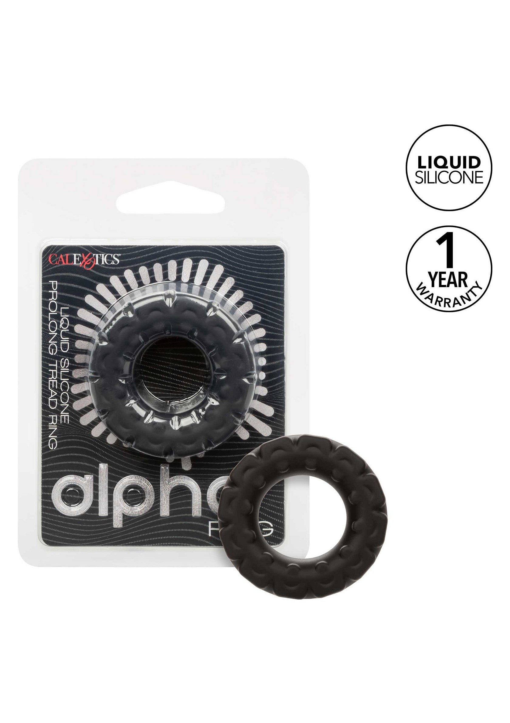 Performance masculine CalExotics Alpha Prolong Tread Ring