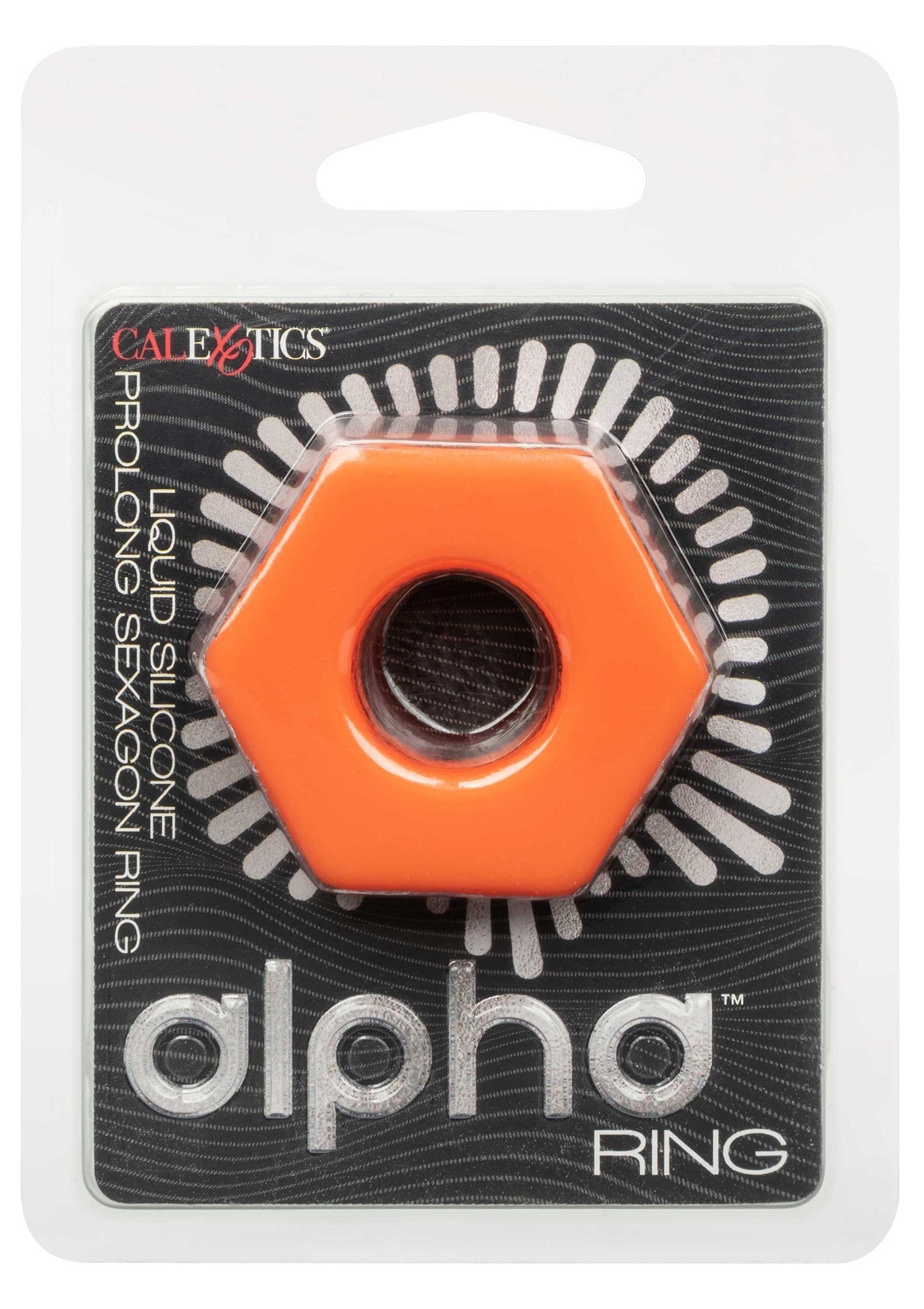 Performance masculine CalExotics Alpha Prolong Sexagon Ring