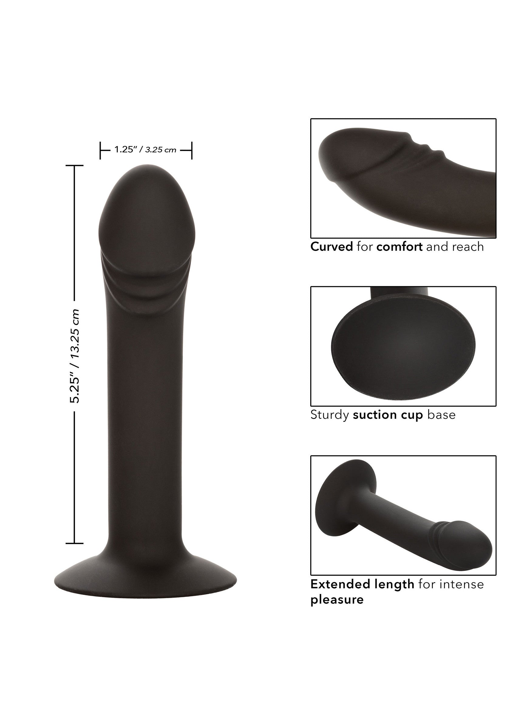 Jouet anal CalExotics Curved Anal Stud