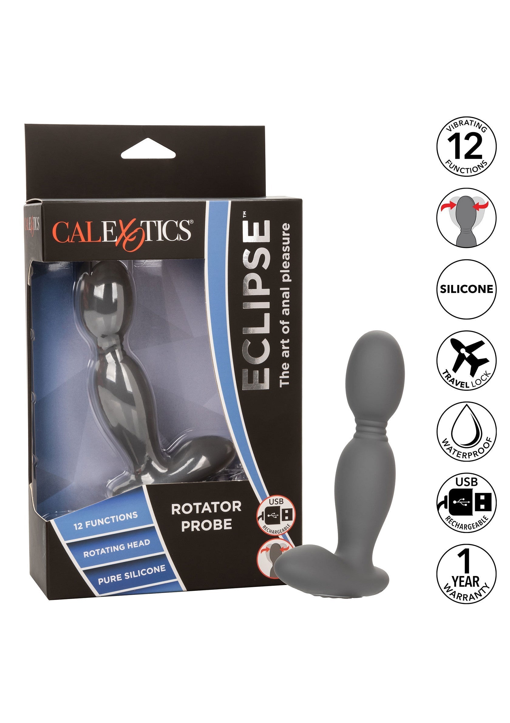 Jouet anal CalExotics Rotator Probe