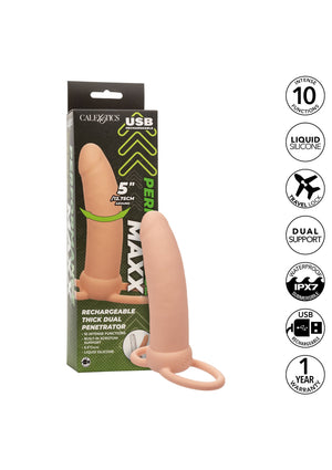 Performance masculine CalExotics Thick Dual Penetrator