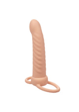Performance masculine CalExotics Ribbed Dual Penetrator