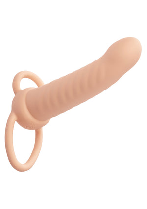 Performance masculine CalExotics Ribbed Dual Penetrator