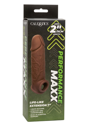 Performance masculine CalExotics Life-Like Extension 7 inch