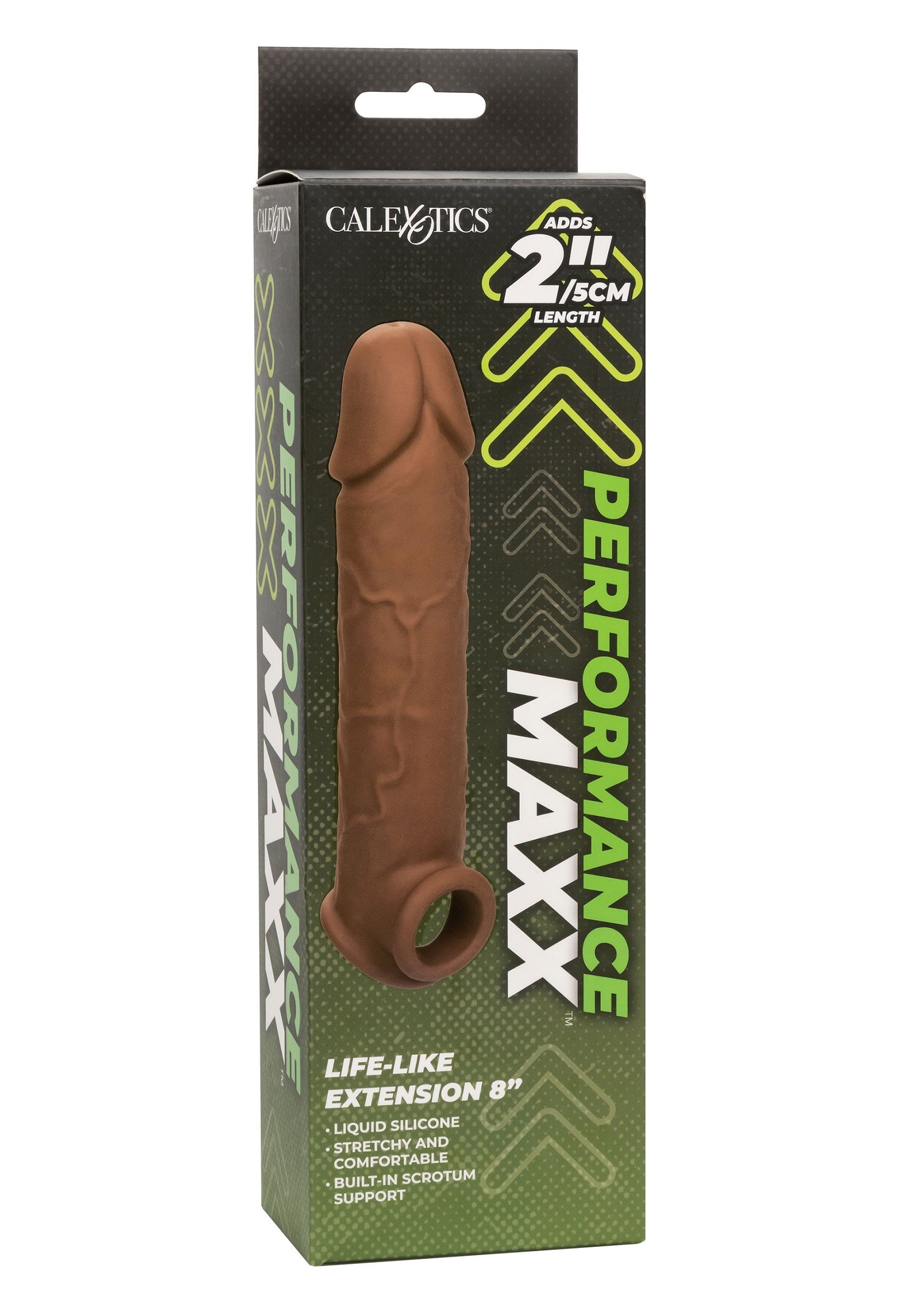 Performance masculine CalExotics Life-Like Extension 8 inch