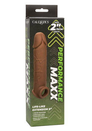 Performance masculine CalExotics Life-Like Extension 8 inch