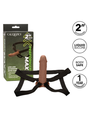 Gode-ceinture CalExotics Life-Like Extension W Harness