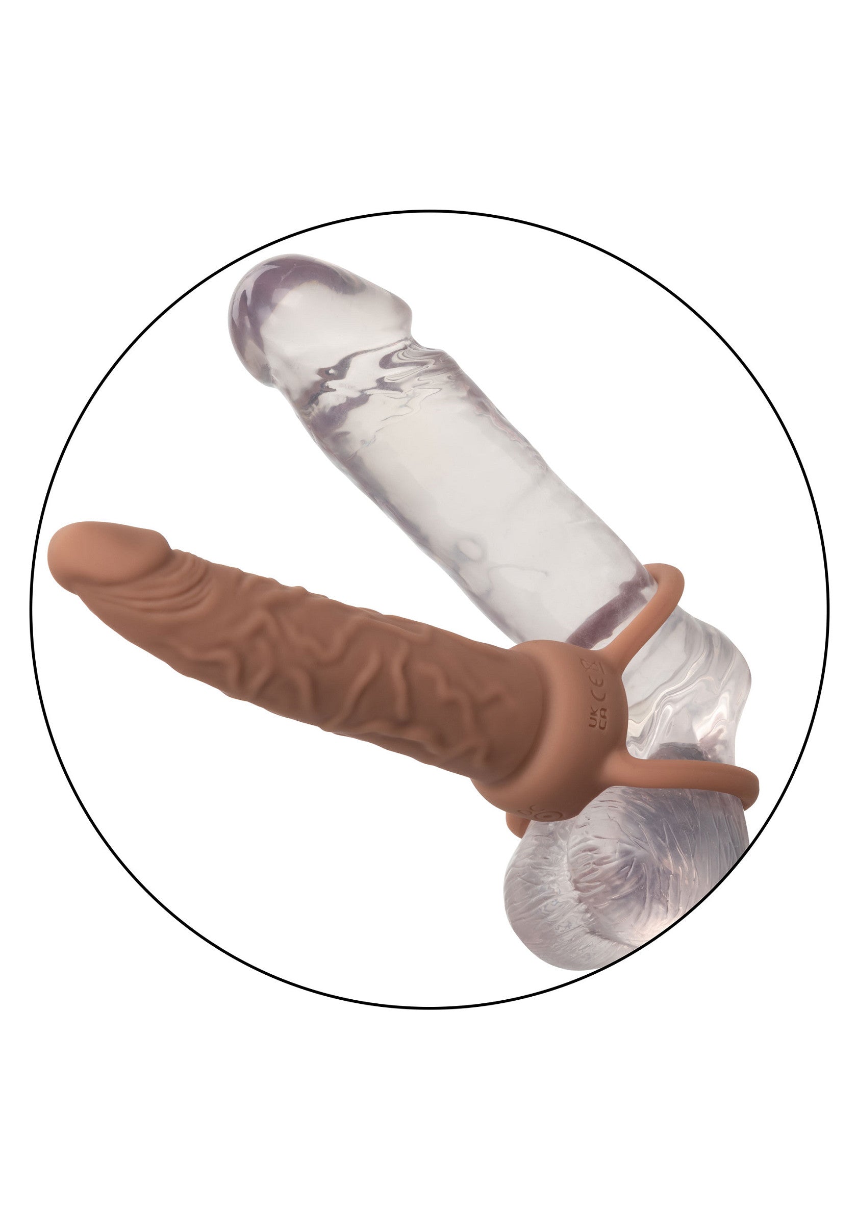 Gode-ceinture CalExotics Rechargeable Dual Penetrator