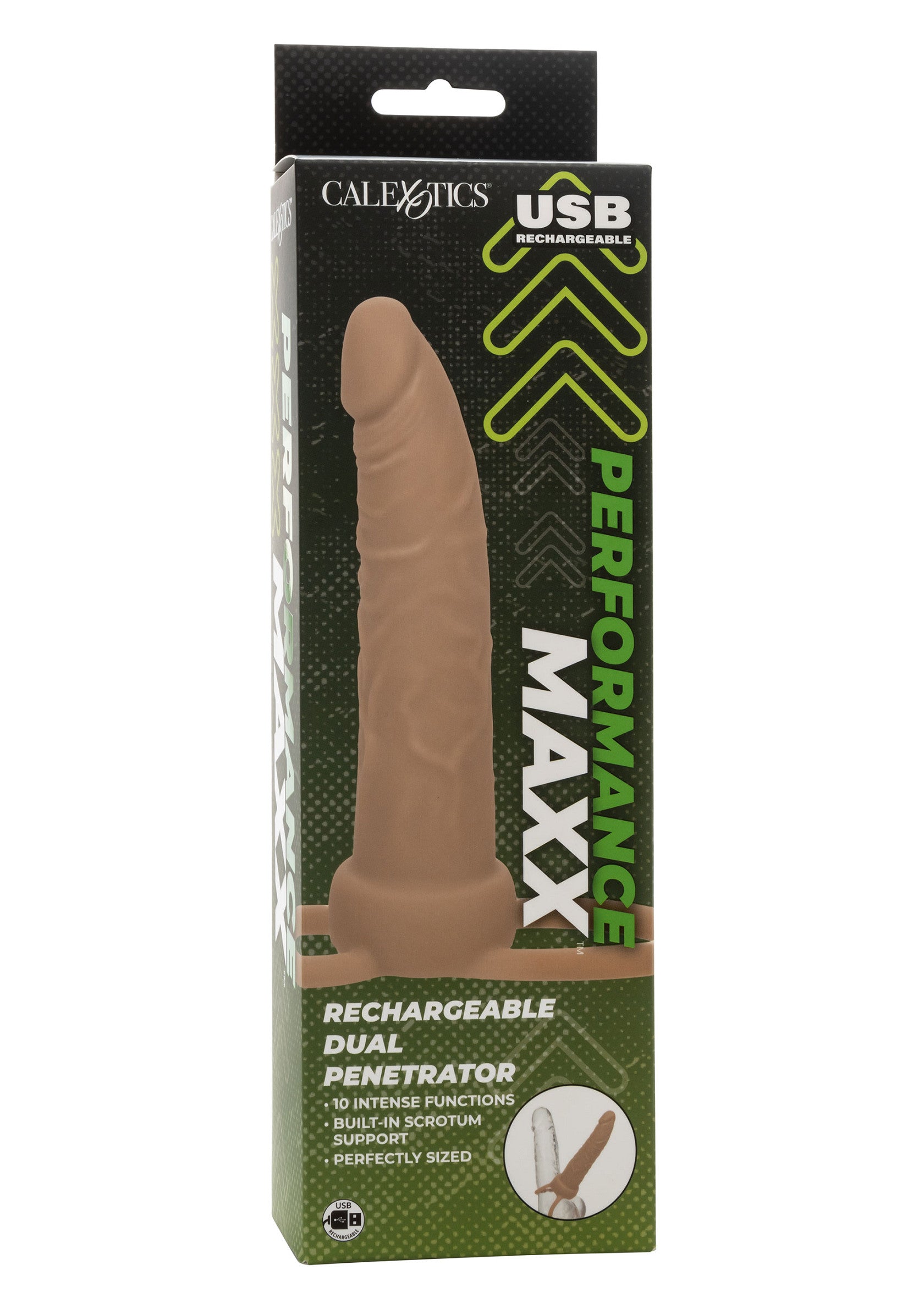 Gode-ceinture CalExotics Rechargeable Dual Penetrator
