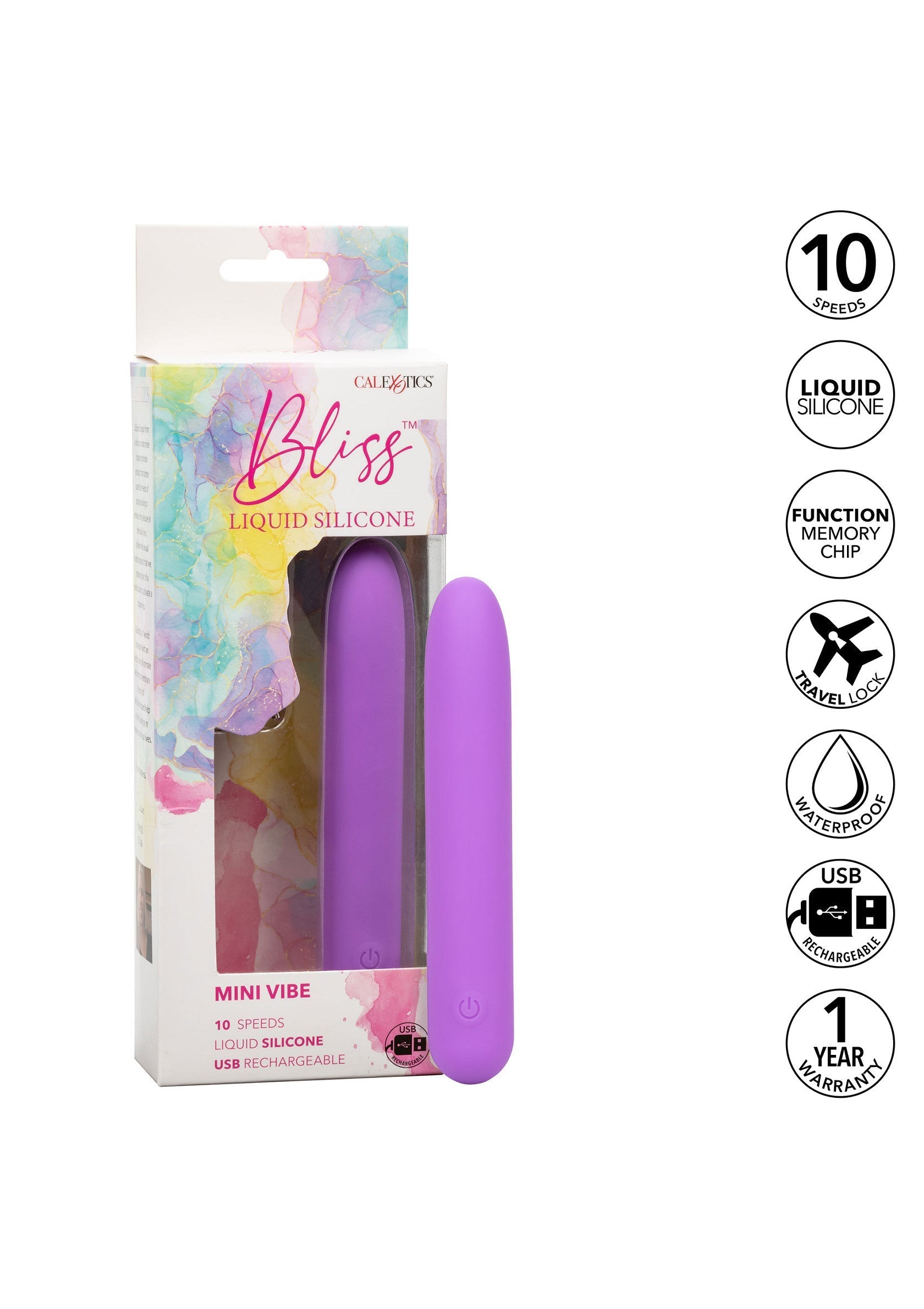 Vibromasseur CalExotics Bliss Mini Vibrator