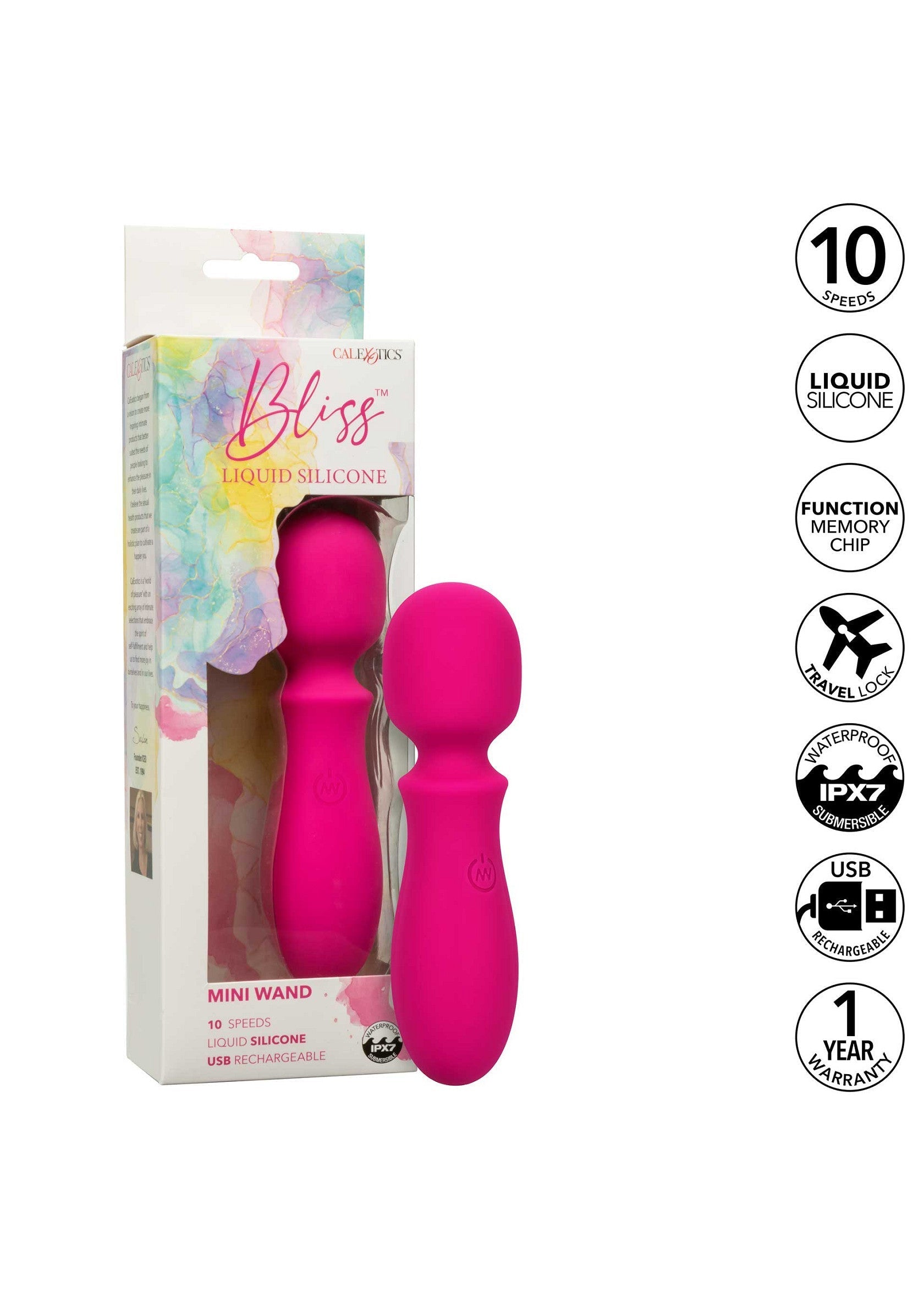 Vibromasseur CalExotics Bliss Mini Wand