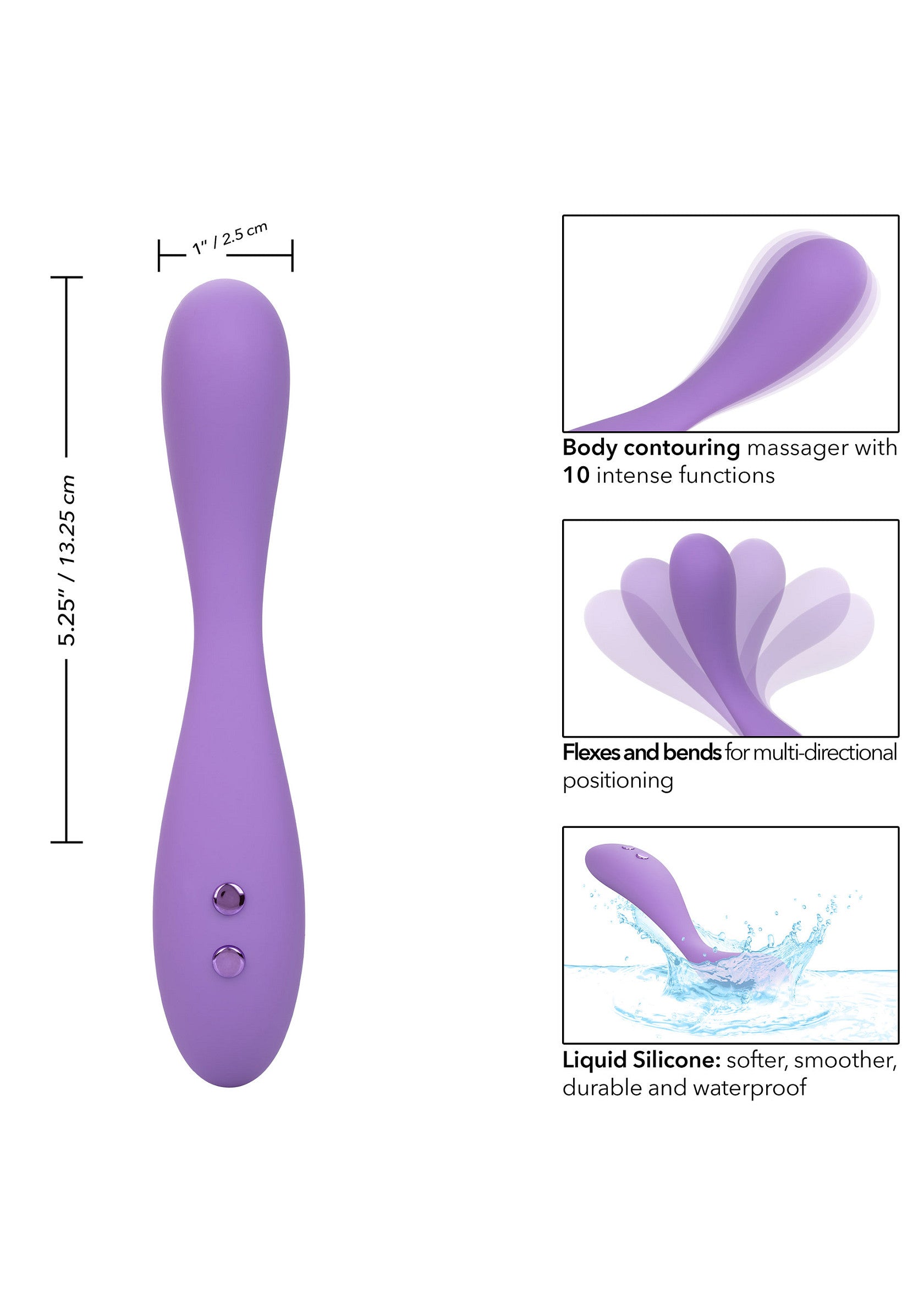 Vibromasseur CalExotics Contour Demi