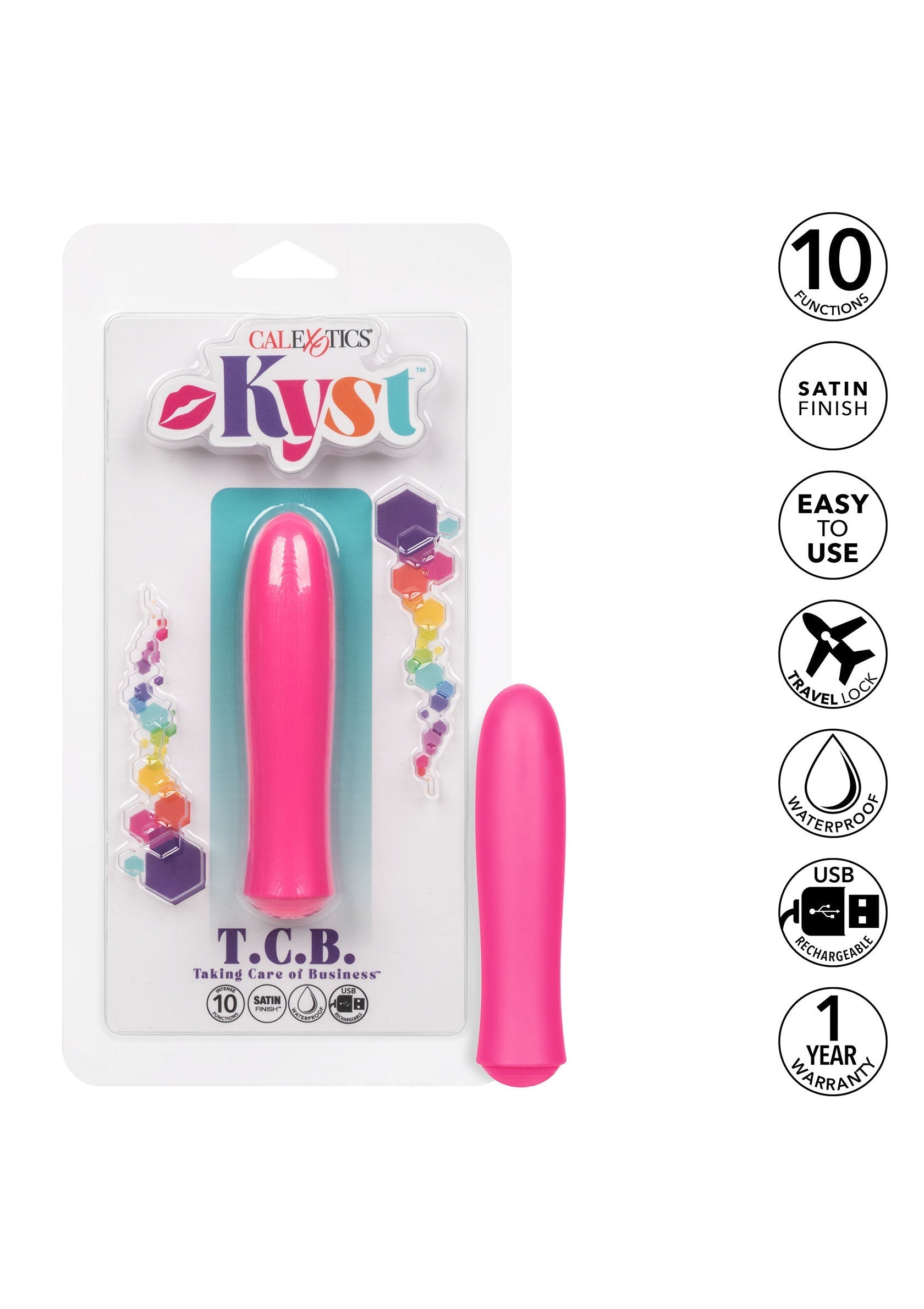 Vibromasseur CalExotics Kyst T.C.B. Vibrator