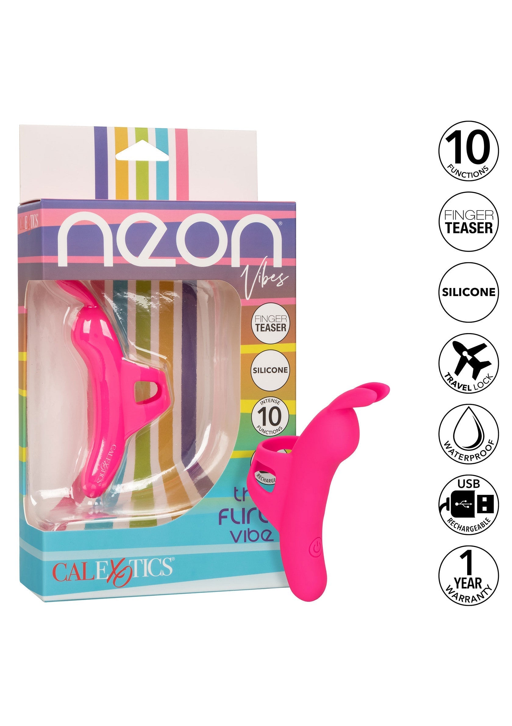 Stimulateur CalExotics The Flirty Vibrator