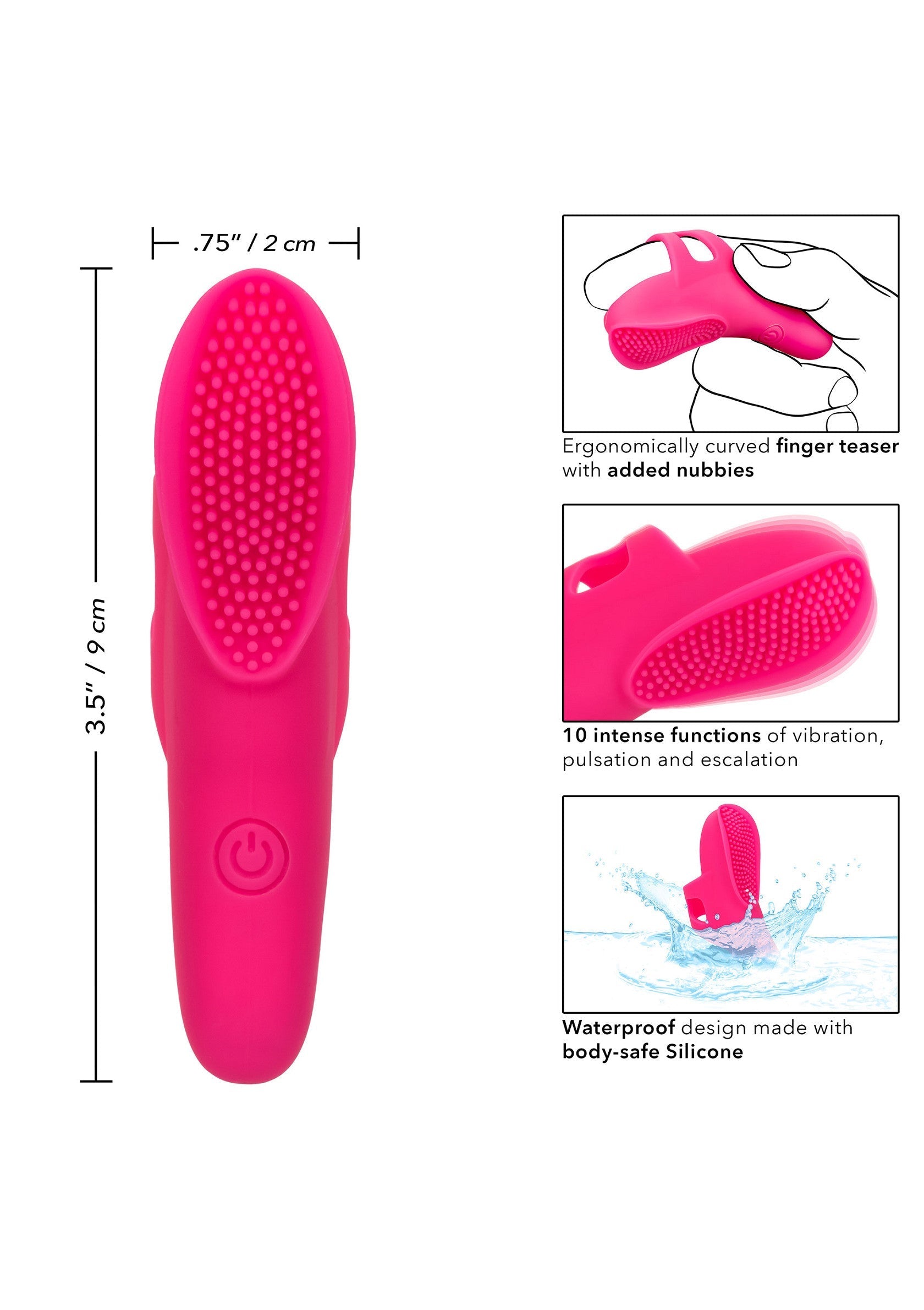 Stimulateur CalExotics The Nubby Vibrator