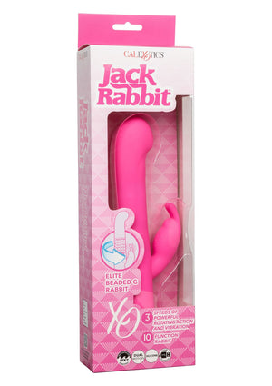 Vibromasseur CalExotics Elite Beaded G Rabbit
