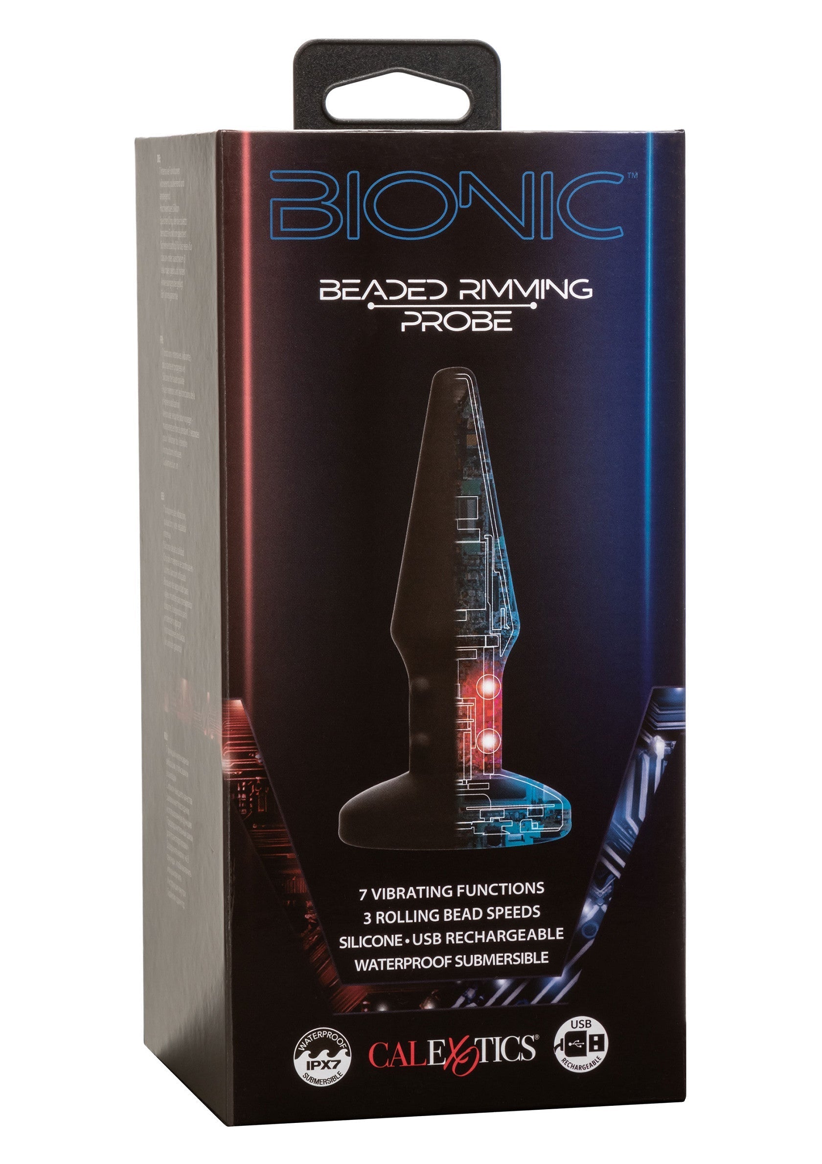 Jouet anal CalExotics Bionic Beaded Rimming Probe