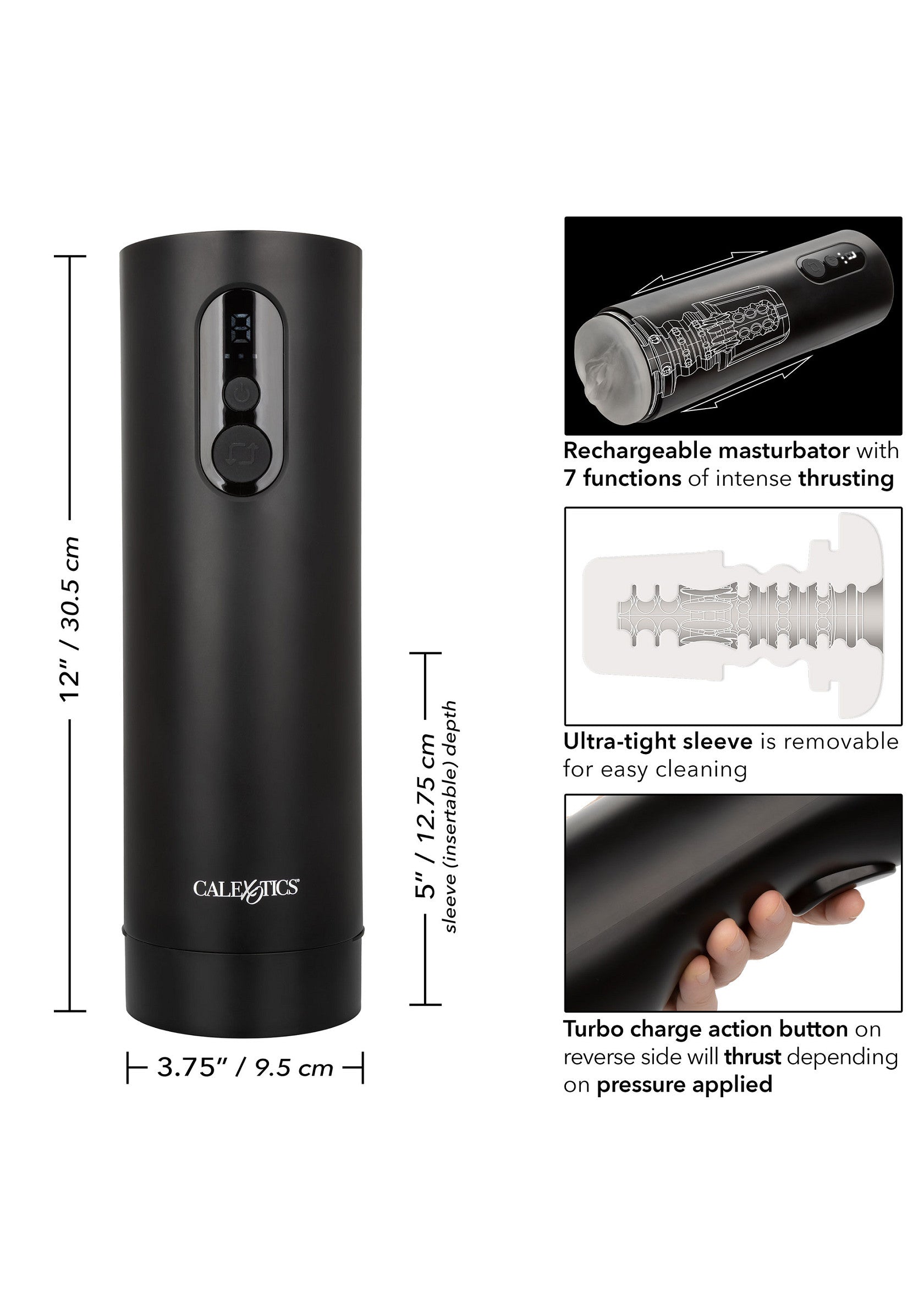 Masturbateur CalExotics Bionic Thrusting Masturbator