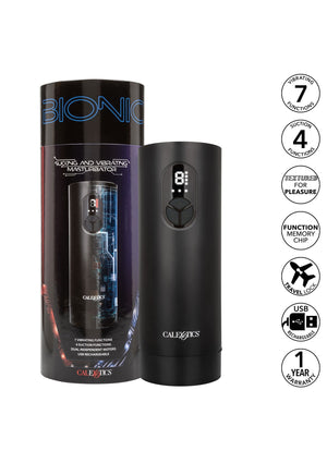Masturbateur CalExotics Bionic Sucking and Vibrating Masturbator