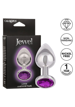 Jouet anal CalExotics Jewel Large Amethyst Plug